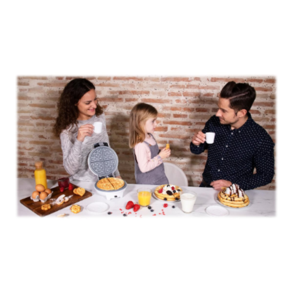 Cecotec Waffle Maker , Fun Gofrestone 3in1 , 700 W , Number of pastry 3 , Waffle/Muffin/Donut , White