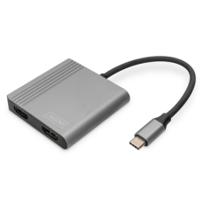 Digitus , USB-C , HDMI , USB-C - 2x HDMI Adapter , DA-70828