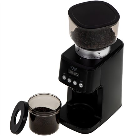 Adler Burr Coffee Grinder , AD 4300 , 180 W , Coffee beans capacity 300 g , Black