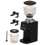 Adler Burr Coffee Grinder , AD 4300 , 180 W , Coffee beans capacity 300 g , Black