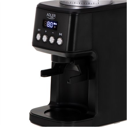 Adler Burr Coffee Grinder , AD 4300 , 180 W , Coffee beans capacity 300 g , Black