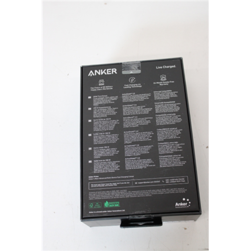 SALE OUT. Anker Prime Charger (200W, 6 Ports, GaN) , Anker Prime Charger (200W, 6 Ports, GaN) , A2683341 , DEMO