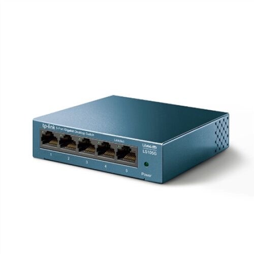 TP-LINK , Desktop Network Switch , LS105G , Unmanaged , Desktop , Power supply type External