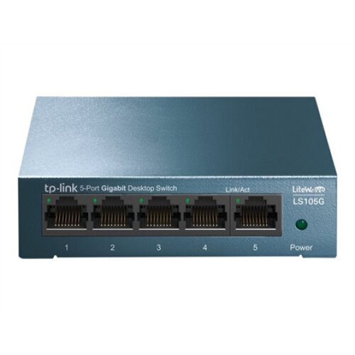 TP-LINK , Desktop Network Switch , LS105G , Unmanaged , Desktop , Power supply type External