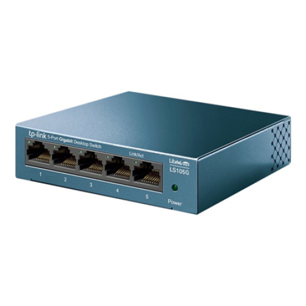 TP-LINK , Desktop Network Switch , LS105G , Unmanaged , Desktop , Power supply type External