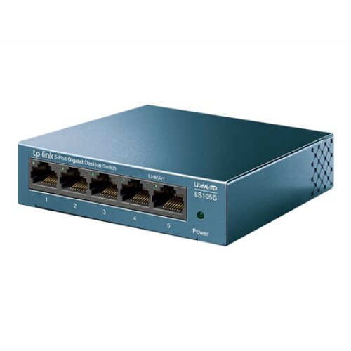 TP-LINK , Desktop Network Switch , LS105G , Unmanaged , Desktop , Power supply type External