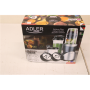 SALE OUT. Adler AD 4084 Blender Smoothie Set, Stainless Steel , Adler Blender Smoothie Set , AD 4084 , Tabletop , 1200 W , Jar material BPA-Free , Jar capacity 0.3+0.5+0.5+0.7 L , Ice crushing , Stainless Steel , DAMAGED PACKAGING