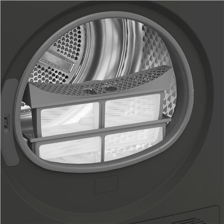 BEKO Dryer Machine , B5T89243M , Energy efficiency class C , Front loading , 9 kg , Heat pump , Digital , Depth 67 cm , Steam function , Black