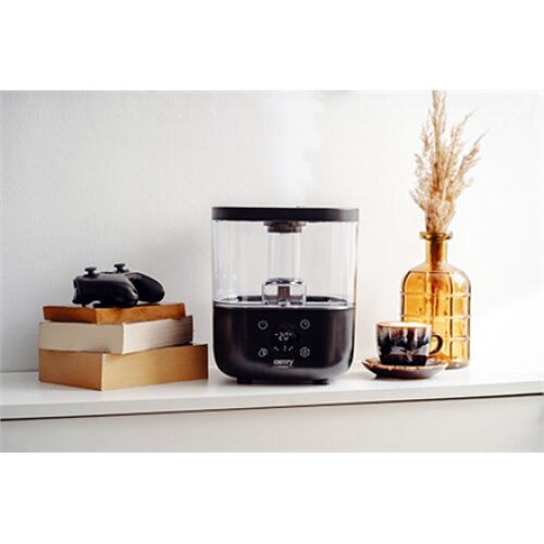 Camry , CR 7973b , Humidifier , 23 W , Water tank capacity 5 L , Suitable for rooms up to 35 m² , Ultrasonic , Humidification capacity 100-260 ml/hr , Black