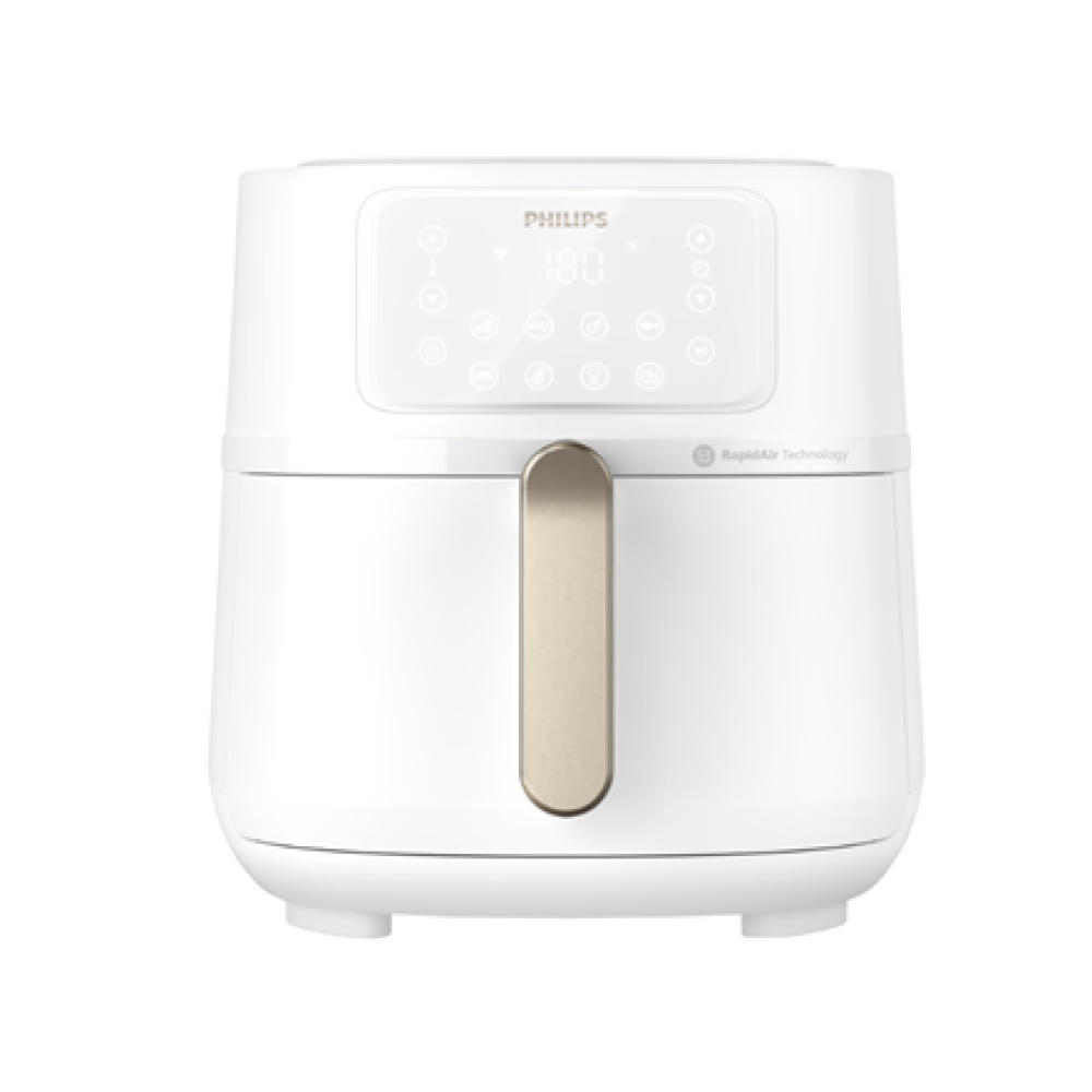 Philips Airfryer XXL Connected , HD9285/00 5000 Series , Power 2000 W , Capacity 7.2 L , RapidAir Plus hot air technology , White