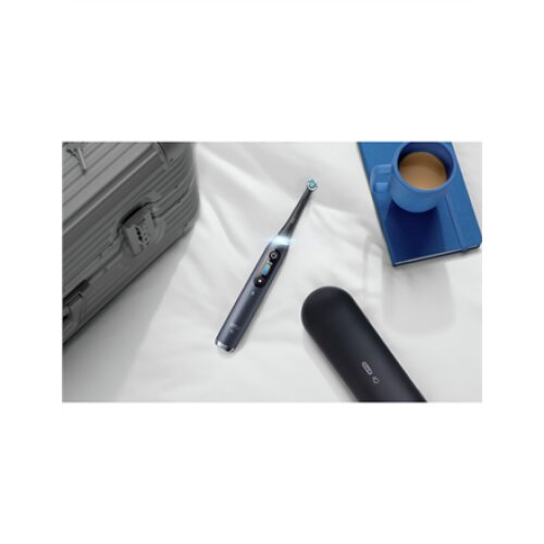 Oral-B , Electric Toothbrush , iO8 Series Duo , Rechargeable , For adults , Number of brush heads included 2 , Number of teeth brushing modes 6 , Black Onyx/White