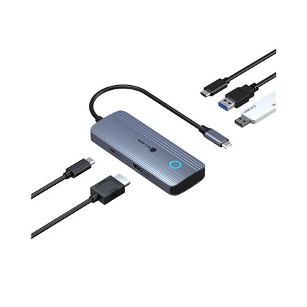 Raidsonic Spade Dock 4081 (Off-Screen Button) , IB-DK4081-SO