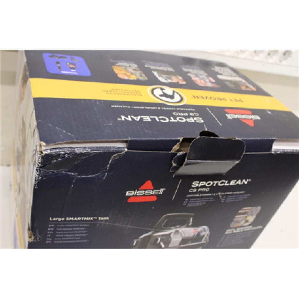 SALE OUT. Bissell , Portable Carpet and Upholstery Cleaner , SpotClean C9 Pro , Corded operating , Washing function , 400 W , 20 month(s) , DAMAGED PACKAGING