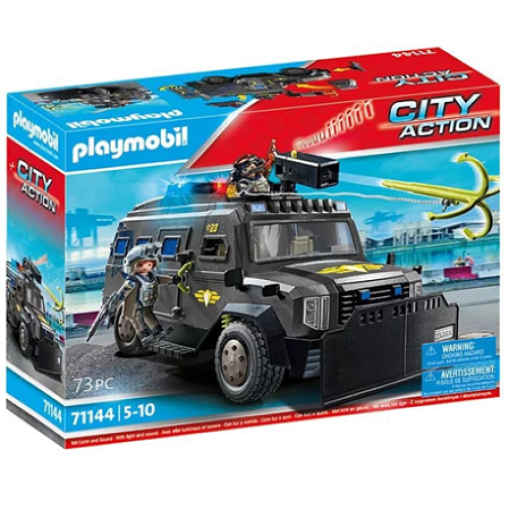 City Action Tactical Police: All-Terrain Vehicle 71144 , Plastic