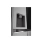 LG Refrigerator , GSGV81PYLL , Energy efficiency class E , Free standing , Side by side , Height 179 cm , Fridge net capacity 416 L , Freezer net capacity 219 L , Display , 36 dB , Silver