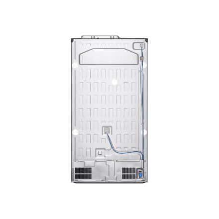 LG Refrigerator , GSGV81PYLL , Energy efficiency class E , Free standing , Side by side , Height 179 cm , Fridge net capacity 416 L , Freezer net capacity 219 L , Display , 36 dB , Silver