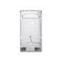 LG Refrigerator , GSGV81PYLL , Energy efficiency class E , Free standing , Side by side , Height 179 cm , Fridge net capacity 416 L , Freezer net capacity 219 L , Display , 36 dB , Silver