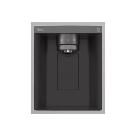 LG Refrigerator , GSGV81PYLL , Energy efficiency class E , Free standing , Side by side , Height 179 cm , Fridge net capacity 416 L , Freezer net capacity 219 L , Display , 36 dB , Silver