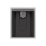 LG Refrigerator , GSGV81PYLL , Energy efficiency class E , Free standing , Side by side , Height 179 cm , Fridge net capacity 416 L , Freezer net capacity 219 L , Display , 36 dB , Silver