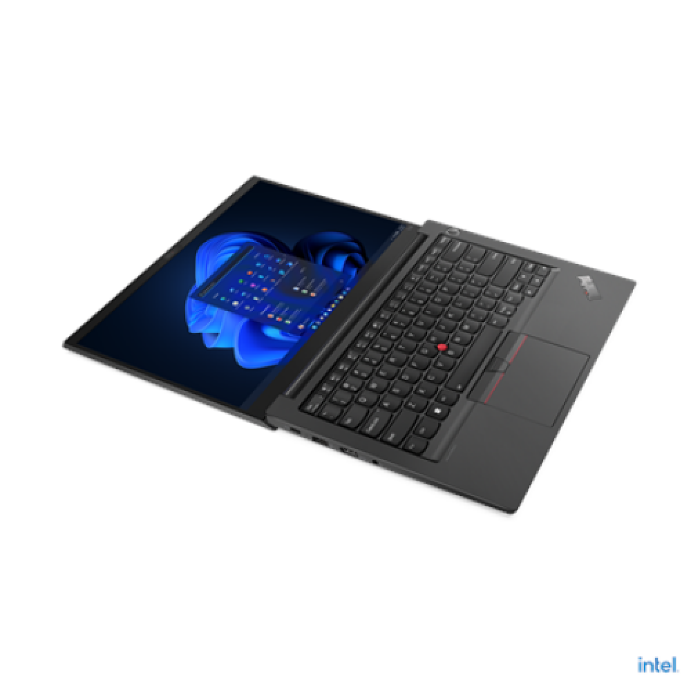 Lenovo ThinkPad E14 (Gen 4) Black, 14 , IPS, FHD, 1920x1080, Anti-glare, Intel Core i7, i7-1255U, 16 GB, SSD 512 GB, Intel Iris Xe Graphics, No Optical drive, Windows 11 Pro, 802.11ax, Bluetooth version 5.1, No WWAN, Keyboard language Nordic, Keyboard bac