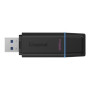 Kingston USB Flash Drive , DataTraveler Exodia , 128 GB , USB Type-A , Black