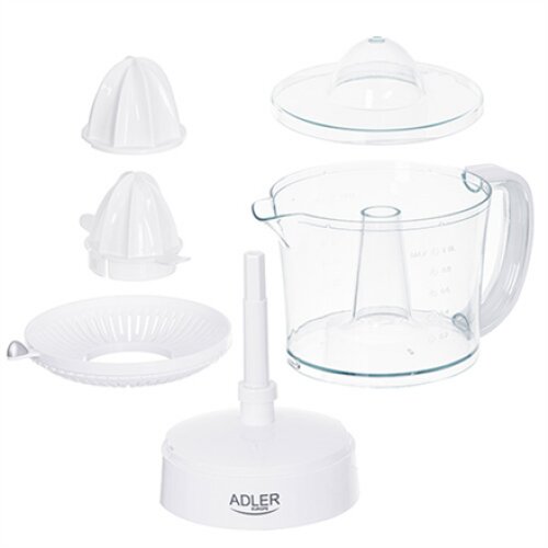 Adler , Citrus Juicer , AD 4009 , Type Citrus juicer , White , 40 W , Number of speeds 1