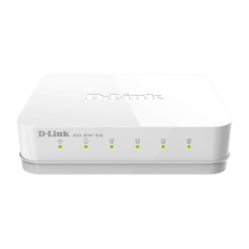 D-Link , Switch , GO-SW-5G/E , Unmanaged , Desktop , 10/100 Mbps (RJ-45) ports quantity , 1 Gbps (RJ-45) ports quantity 5 , SFP ports quantity , PoE ports quantity , PoE+ ports quantity , Power supply type External , month(s)