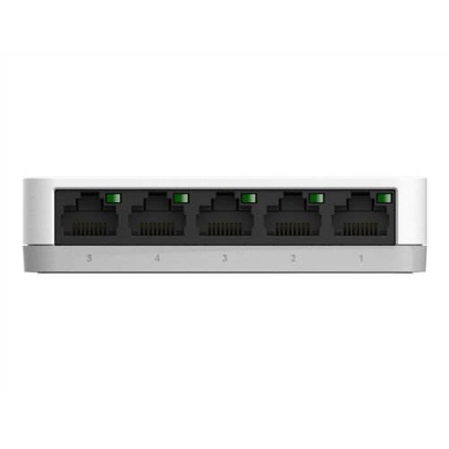 D-Link , Switch , GO-SW-5G/E , Unmanaged , Desktop , Gigabit Ethernet (copper) ports quantity 5 , Power supply type External