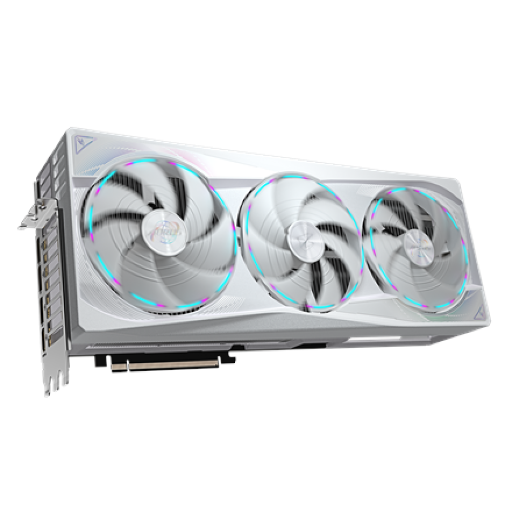 Gigabyte AORUS GeForce RTX 5090 STEALTH ICE 32G , NVIDIA , 32 GB , GeForce RTX 5090 , GDDR7 , HDMI ports quantity 1 , PCI-E 5.0