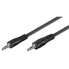Goobay , AUX audio connector cable , 50449 , 3.5 mm male (3-pin, stereo) , 3.5 mm male (3-pin, stereo)