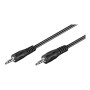 Goobay , 3.5 mm male (3-pin, stereo) , 3.5 mm male (3-pin, stereo)