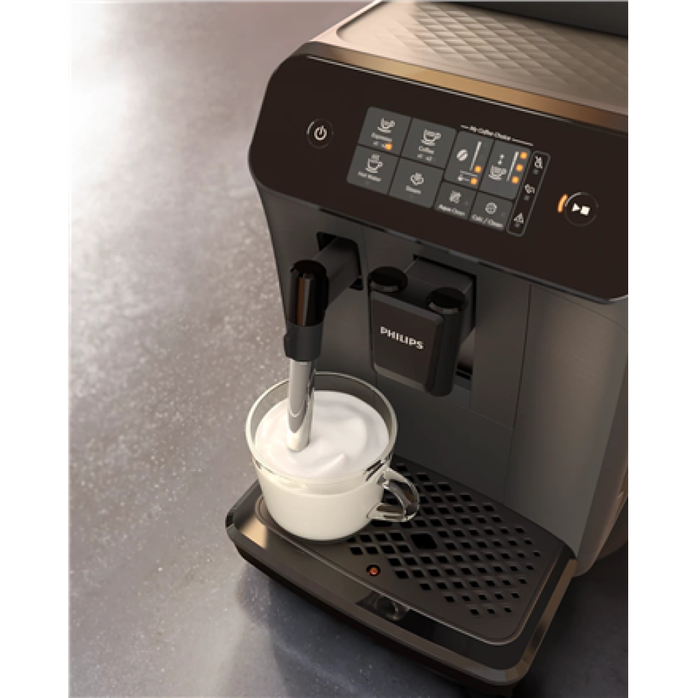 Philips Coffee Maker , EP0824/00 , Pump pressure 15 bar , Built-in milk frother , Fully Automatic , 1500 W , Black