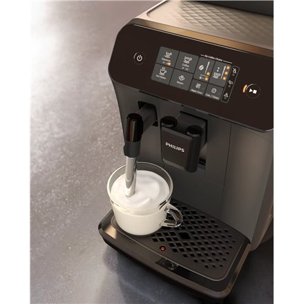Philips Coffee Maker , EP0824/00 , Pump pressure 15 bar , Built-in milk frother , Fully Automatic , 1500 W , Black