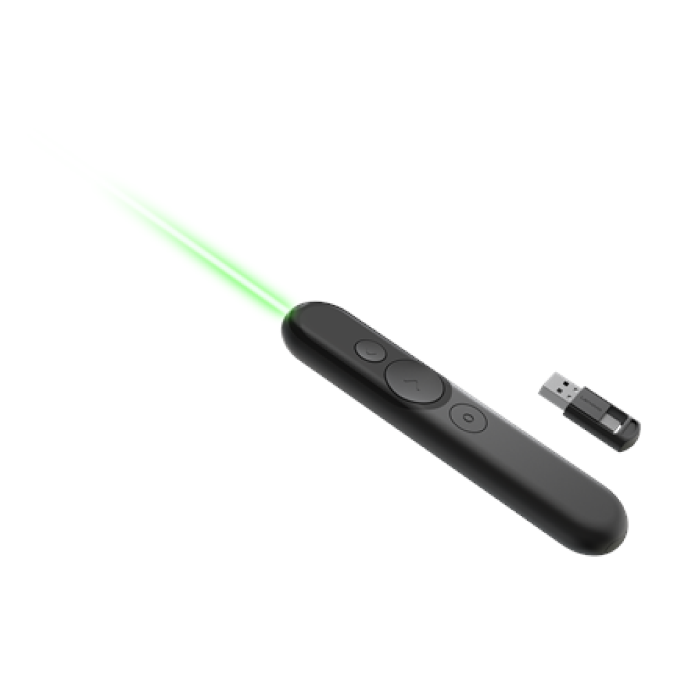 Lenovo , Laser Rechargeable Presentation Remote , Black