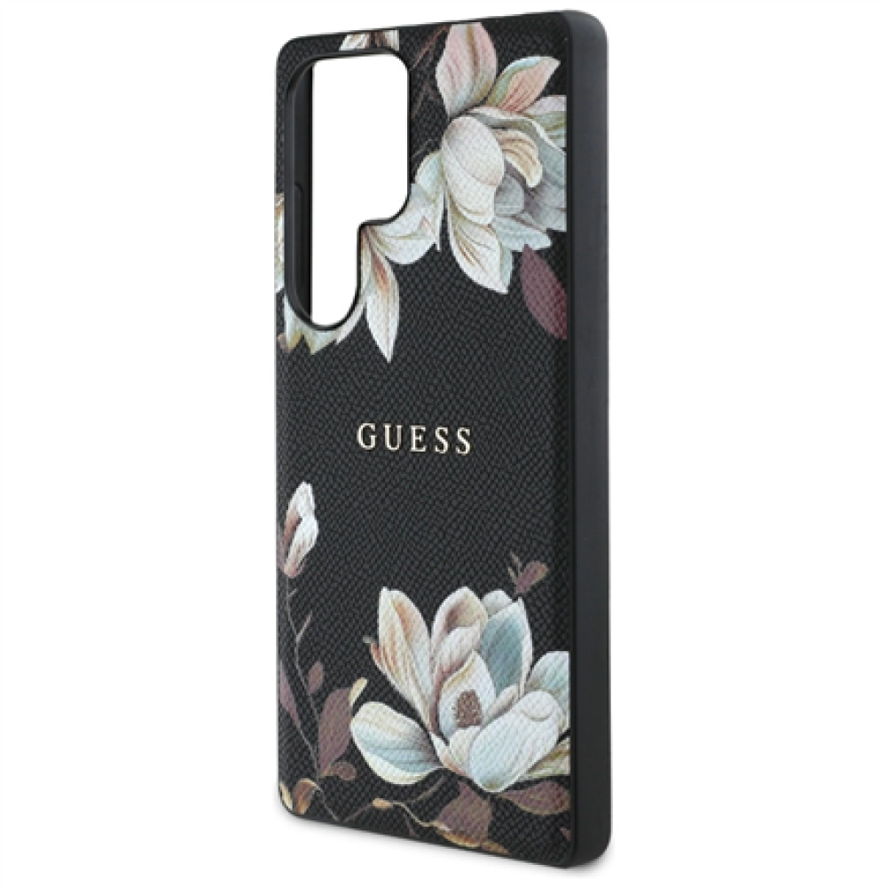 GUESS , Back cover , Samsung , Galaxy S25 Ultra , Black , Magsafe