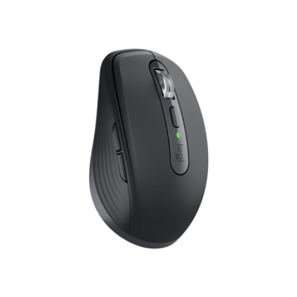 Logitech Logitech MX Anywhere 3S Mouse - RF Wireless + Bluetooth, Laser, 8000 DPI, Graphite , Logitech