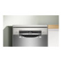 Bosch Dishwasher , SPS4HMI13E , Free standing , Width 45 cm , Number of place settings 10 , Number of programs 6 , Energy efficiency class D , Display , AquaStop function , Brushed steel