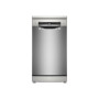 Bosch Dishwasher , SPS4HMI13E , Free standing , Width 45 cm , Number of place settings 10 , Number of programs 6 , Energy efficiency class D , Display , AquaStop function , Brushed steel