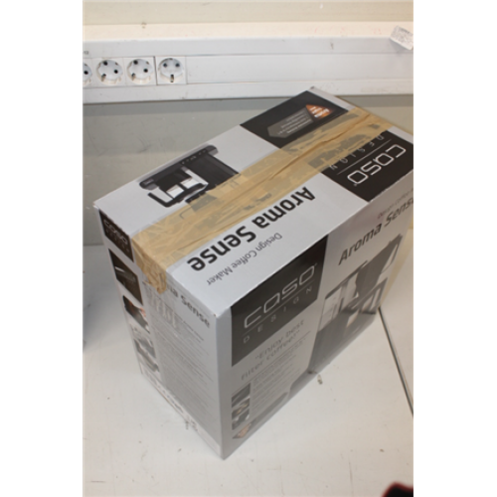 SALE OUT. Caso 01851 Aroma Sense, Design coffee maker, Capacity 10 cups, Black , Caso , Design Coffee Maker , Aroma Sense , Pump pressure Not applicable bar , Manual , 1550 W , Black , USED AS DEMO