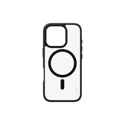 CARE Flagship Case , Back cover , Apple , iPhone 16 PRO , Recycled plastic , Black , MagSafe