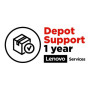 Lenovo , 1Y Post warranty Depot for M60e, M70q, M70s, M75q, M80s, M80q, Neo 50s series TC , 1 year(s) , Depot