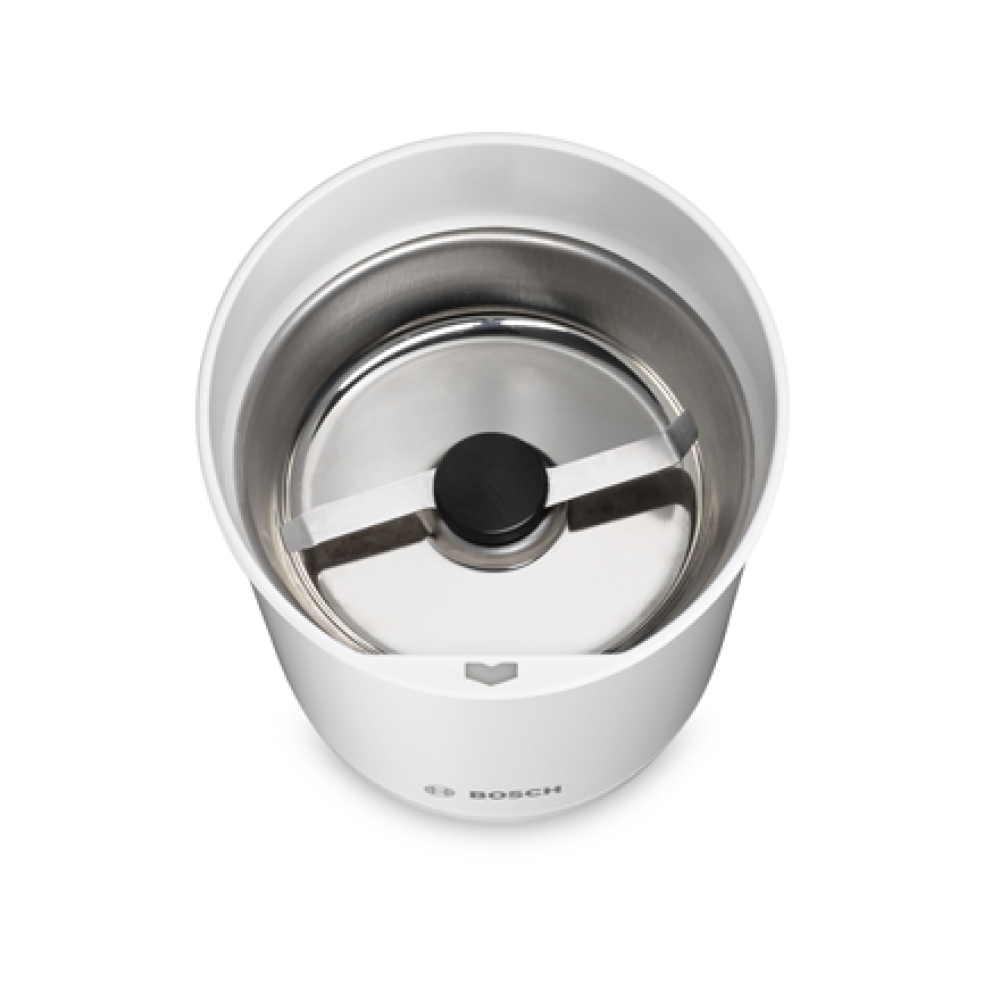 Bosch , Coffee Grinder , TSM6A011W , 180 W , Coffee beans capacity 75 g , White