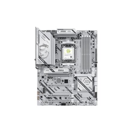 MSI MAG B850 GAMING PLUS MAX WIFI , Processor family AMD , Processor socket AM5 , DDR5 , Supported hard disk drive interfaces SATA, M.2 , Number of SATA connectors 4