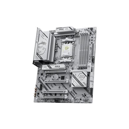 MSI MAG B850 GAMING PLUS MAX WIFI , Processor family AMD , Processor socket AM5 , DDR5 , Supported hard disk drive interfaces SATA, M.2 , Number of SATA connectors 4