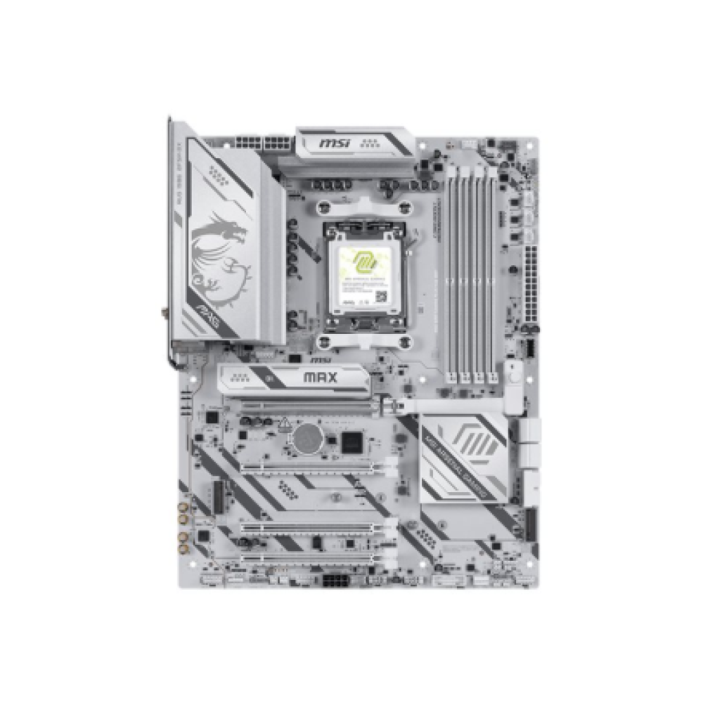 MSI MAG B850 GAMING PLUS MAX WIFI , Processor family AMD , Processor socket AM5 , DDR5 , Supported hard disk drive interfaces SATA, M.2 , Number of SATA connectors 4