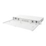 Fiber Optic Splice Box Front Panel, quick lock, 12x SC DX, 1U , DN-96200-QL , Grey