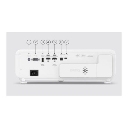 Benq , X500i , 4K UHD (3840 x 2160) , 2200 ANSI lumens , White/Black , Wi-Fi