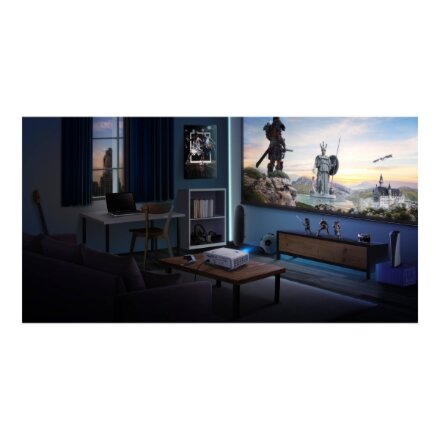 Benq , X500i , 4K UHD (3840 x 2160) , 2200 ANSI lumens , White/Black , Wi-Fi
