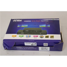 SALE OUT. Aten , 4-Port 4K HDMI Splitter , VS184A , DAMAGED PACKAGING