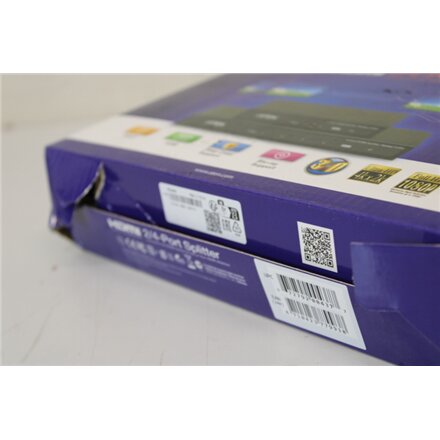 SALE OUT. Aten , 4-Port 4K HDMI Splitter , VS184A , DAMAGED PACKAGING